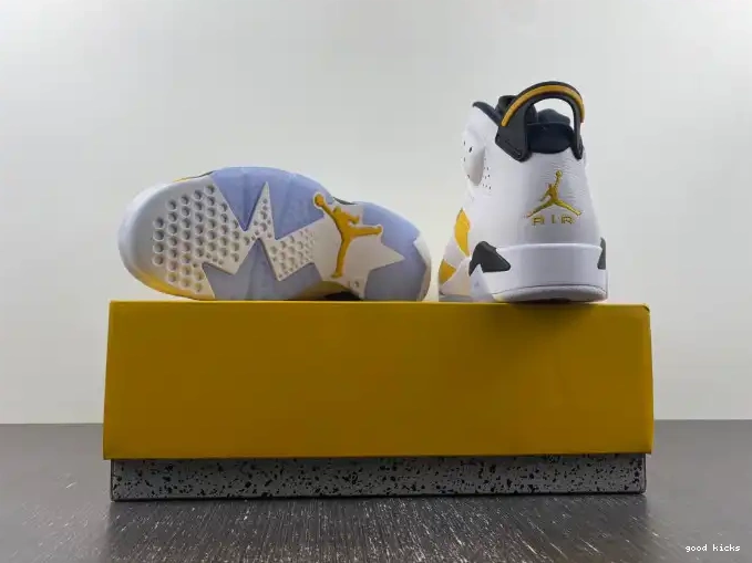 Rep CT8529-170 Ochre Jordan Air 6 Yellow 0524